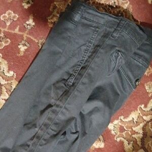 Y2k Bliss Utility Tuxedo Stripe Pants Buffalo David Bitton